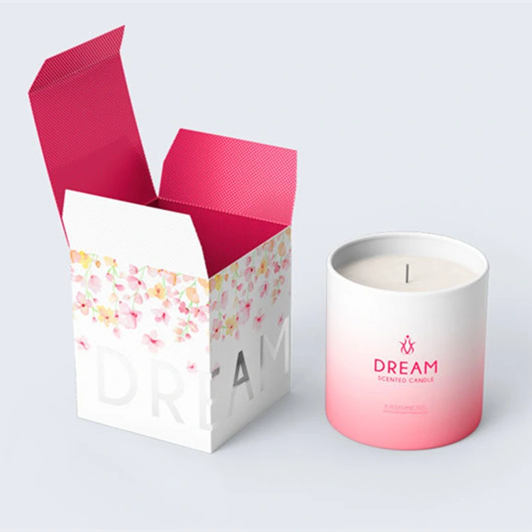 China Factory Pink False Eyelashes Beauty Cosmetic Packaging Paper Box with Your Logo